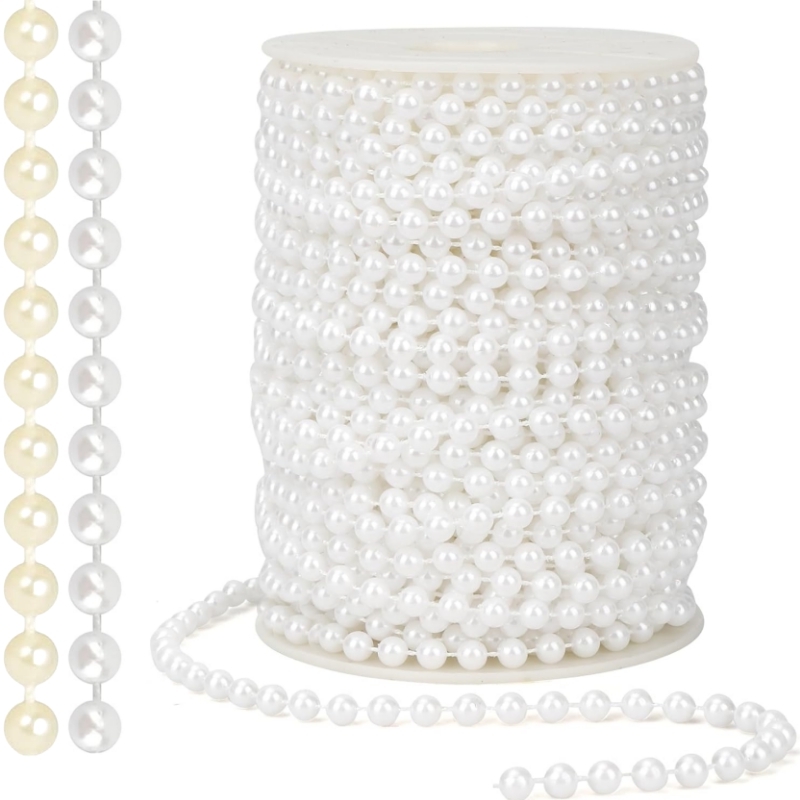 Event Suppliers - 2/5m ABS Imitatie Parel Kraal Ketting