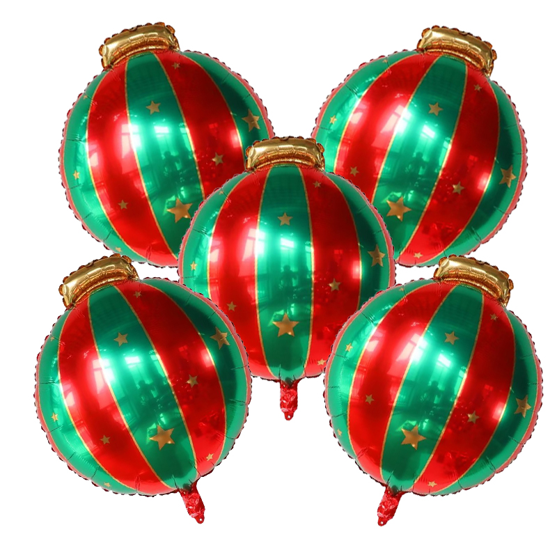 5 stks Rood Groen Kerst Bal Sa - Party Event Supply Store recensie en prijs