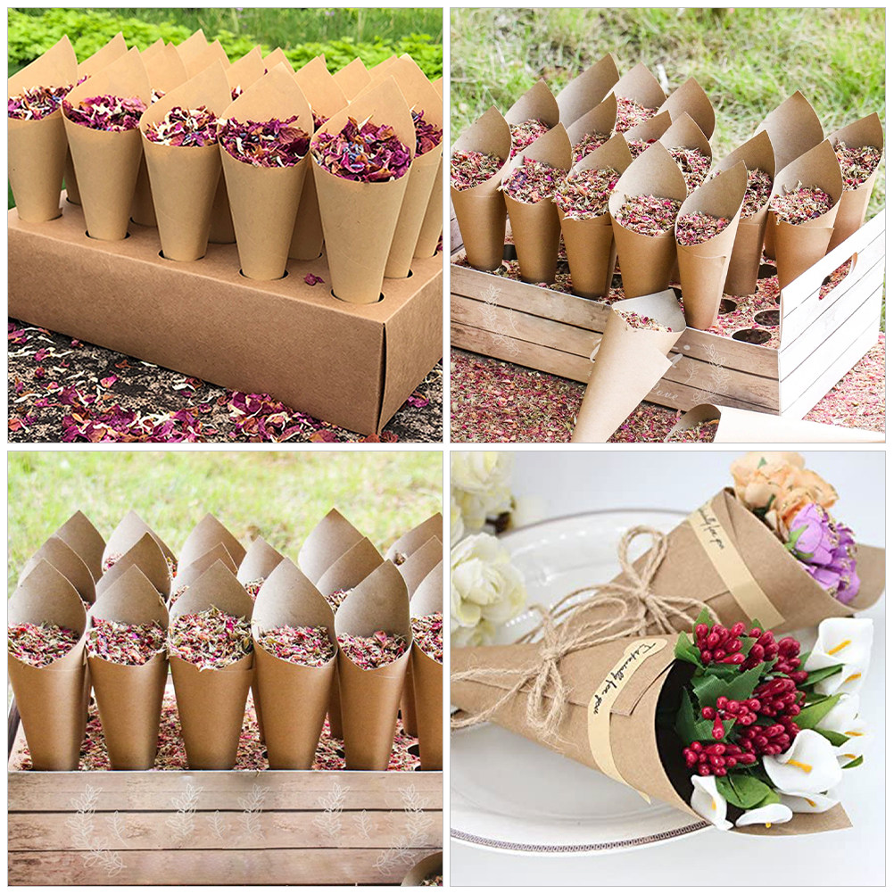 90 stuks papieren bloembladkeg - Papercraft Supply Confetti recensie en prijs