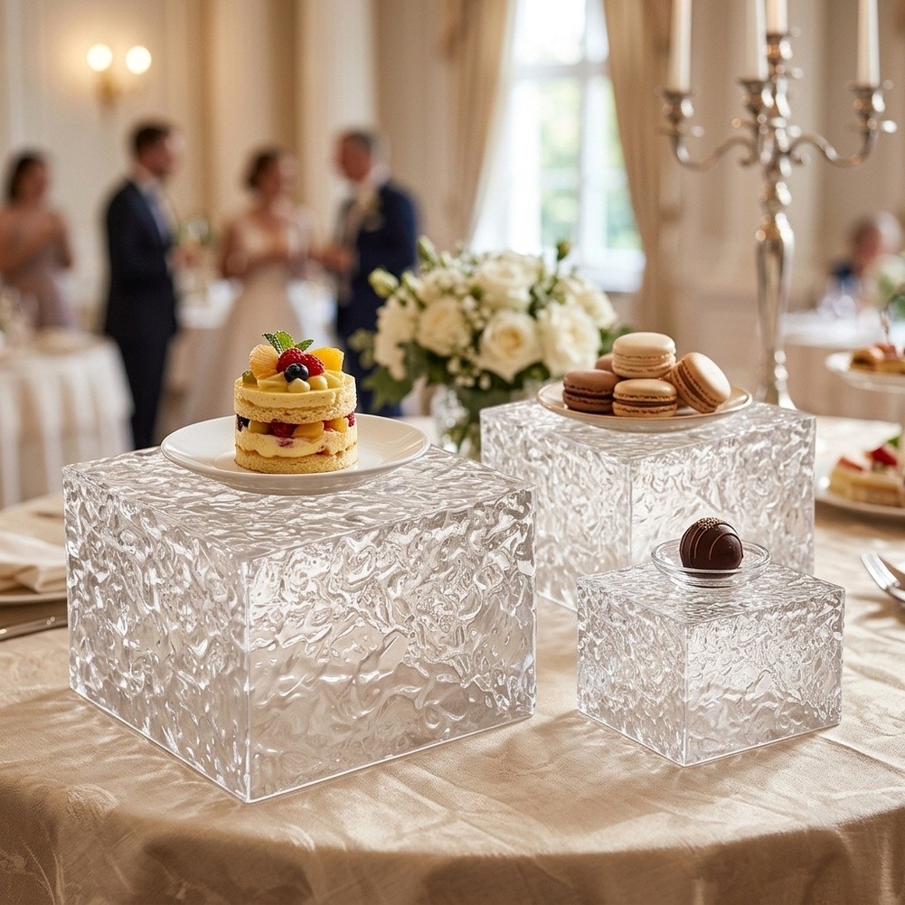 Meerlaags, transparant present - Cupcake Stand Tier recensie en prijs