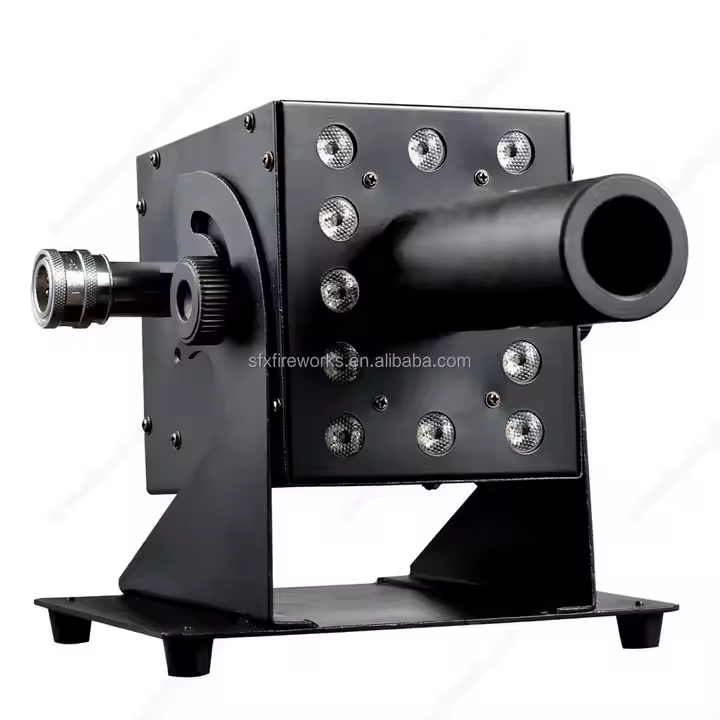 DMX RGB LED CO2 Kanon Jet Mach - Event Party Dj recensie en prijs