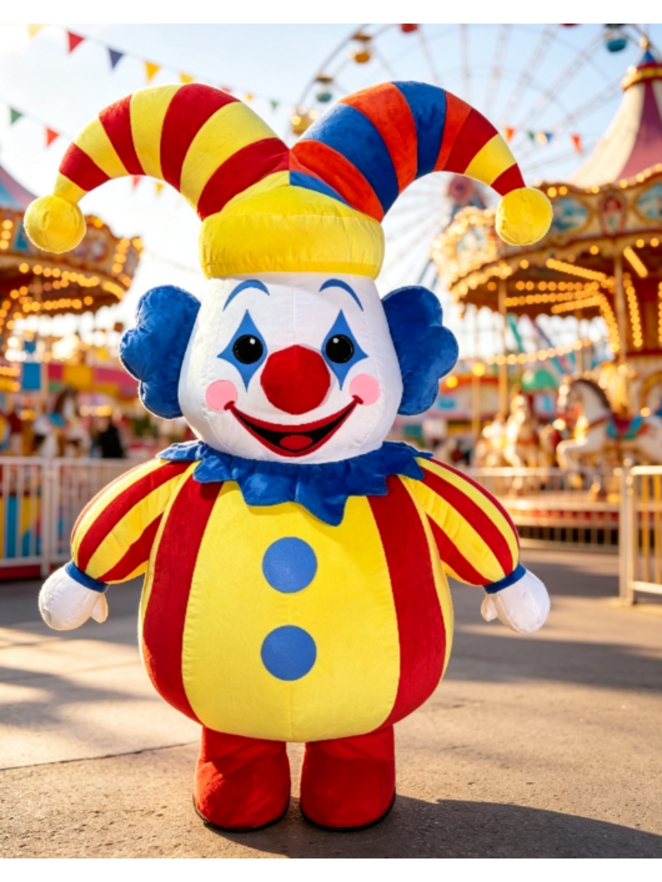 Opblaasbaar Circus Clown Masco - Event Party recensie en prijs