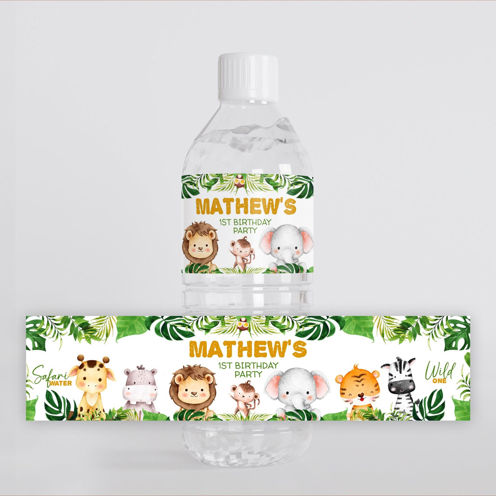 Aangepaste waterfleslabels, ge - Party Event Supplier recensie en prijs