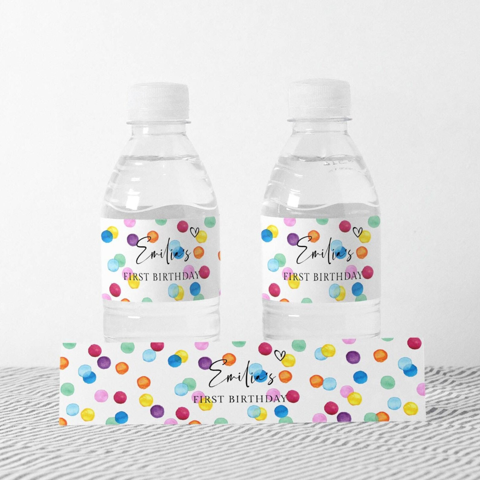 Aangepaste waterfleslabels, ge - Party Event Supplier recensie en prijs