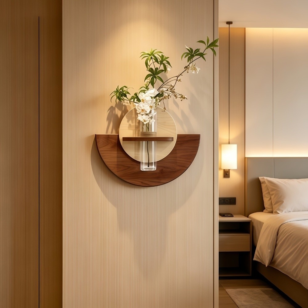 Ovale houten wandmontage bloem - Flower Wall Panel recensie en prijs