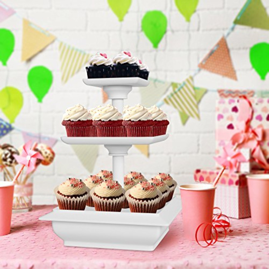 3-laags Cupcake Stand - Vierka - Cupcake Stand Tier recensie en prijs